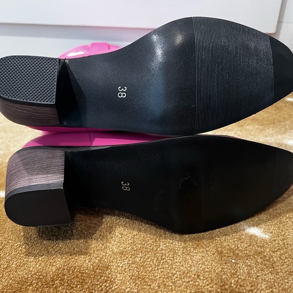 Pink heart boots BNWOT - Picture 5 of 6